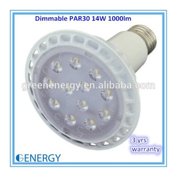 led spot E26 E27 vis base 11 w 14 w 15 w ce cul es par30 ampoule pour la voie ou l&#39;éclairage encastré